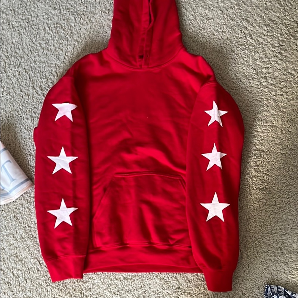 red star hoodie